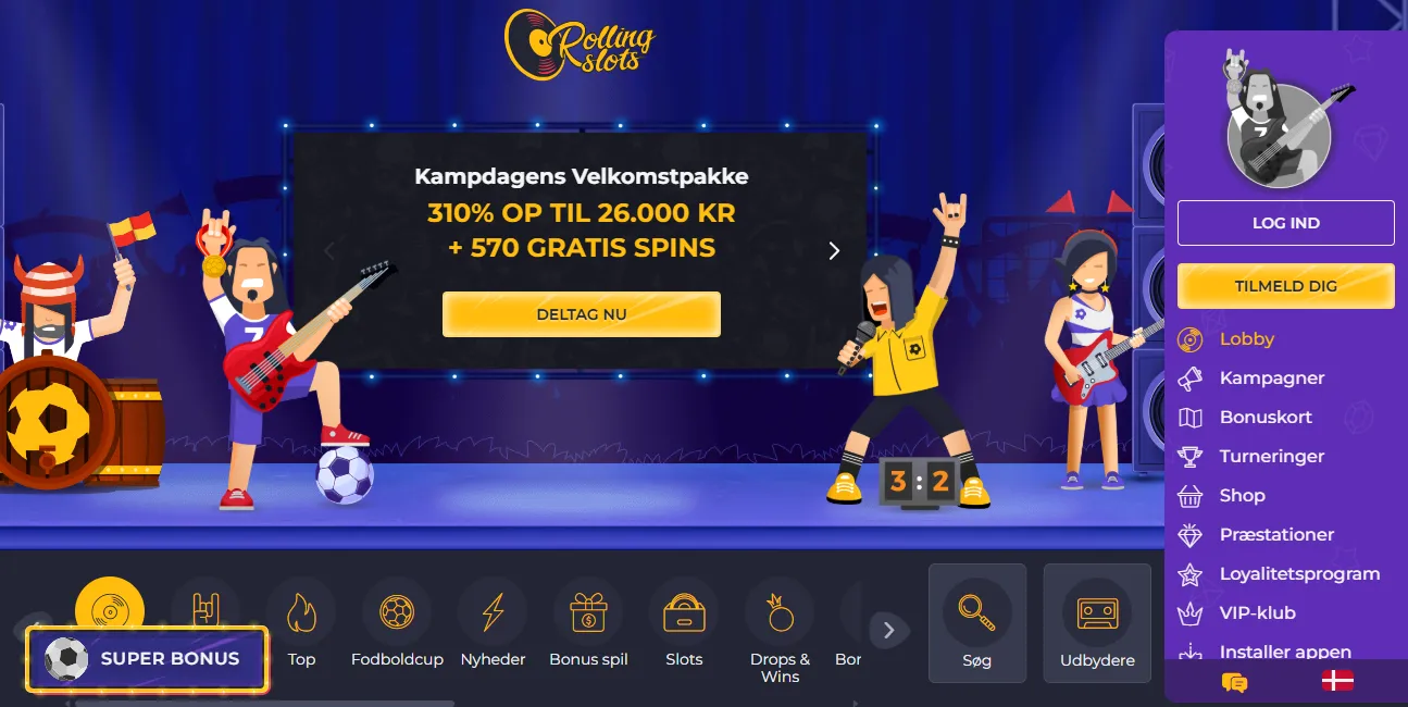 Større bonusser og færre begrænsninger ved online casino uden ROFUS