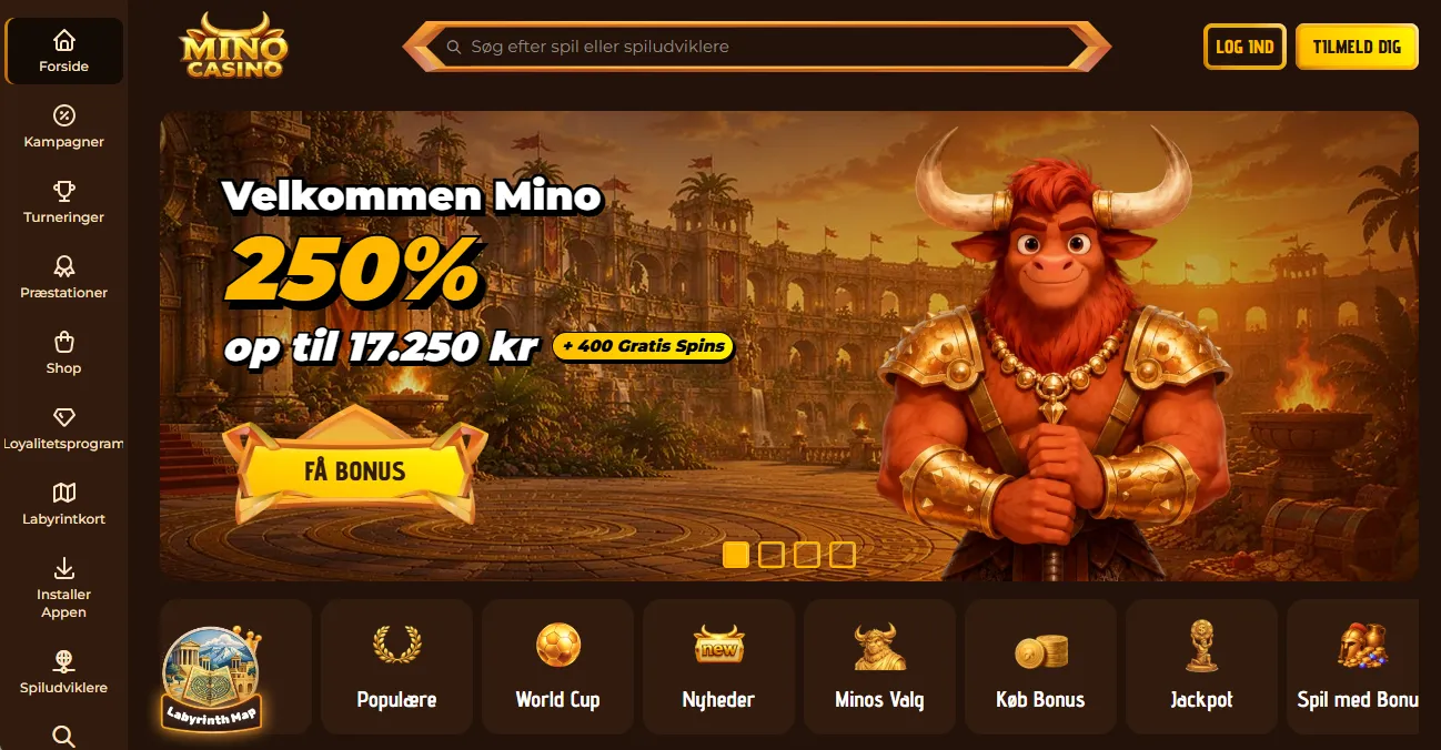 Bonusser på online casino uden om ROFUS