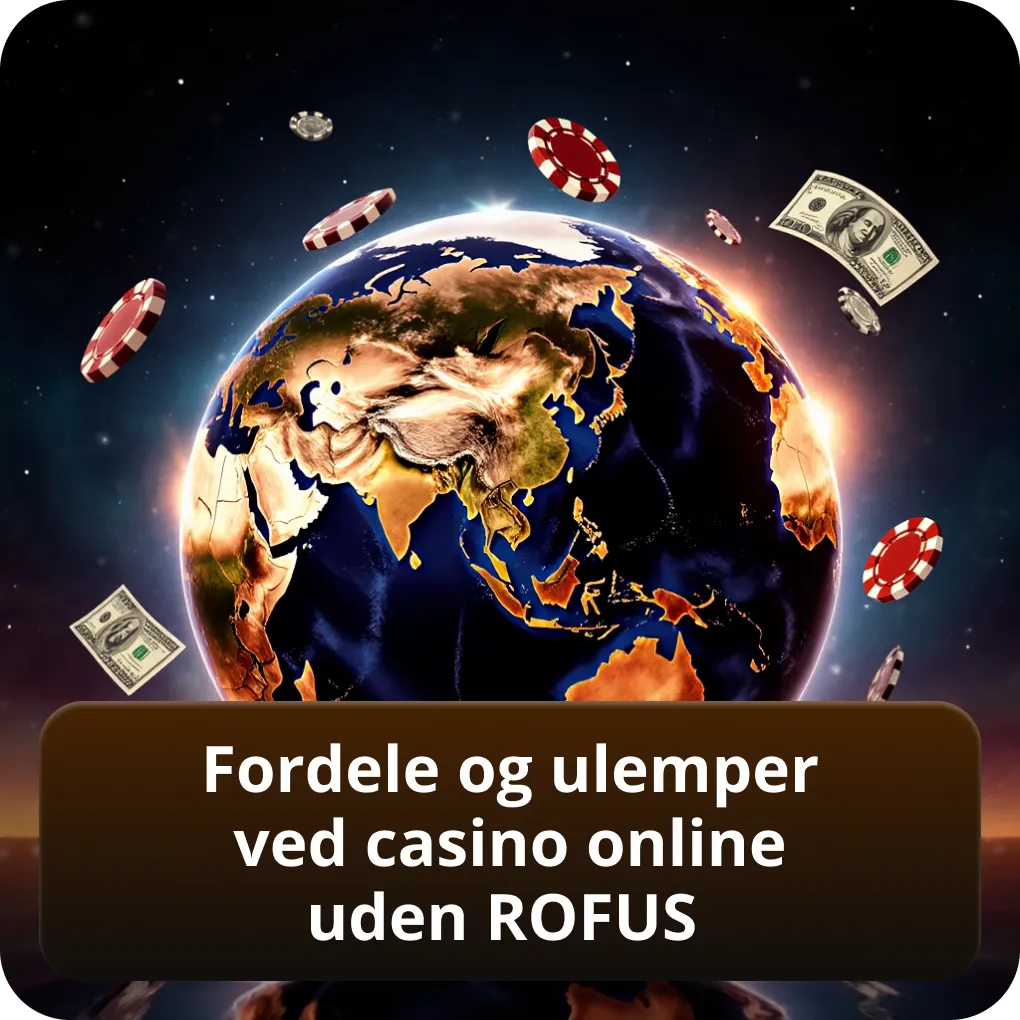 Fordele og ulemper ved casino online uden ROFUS