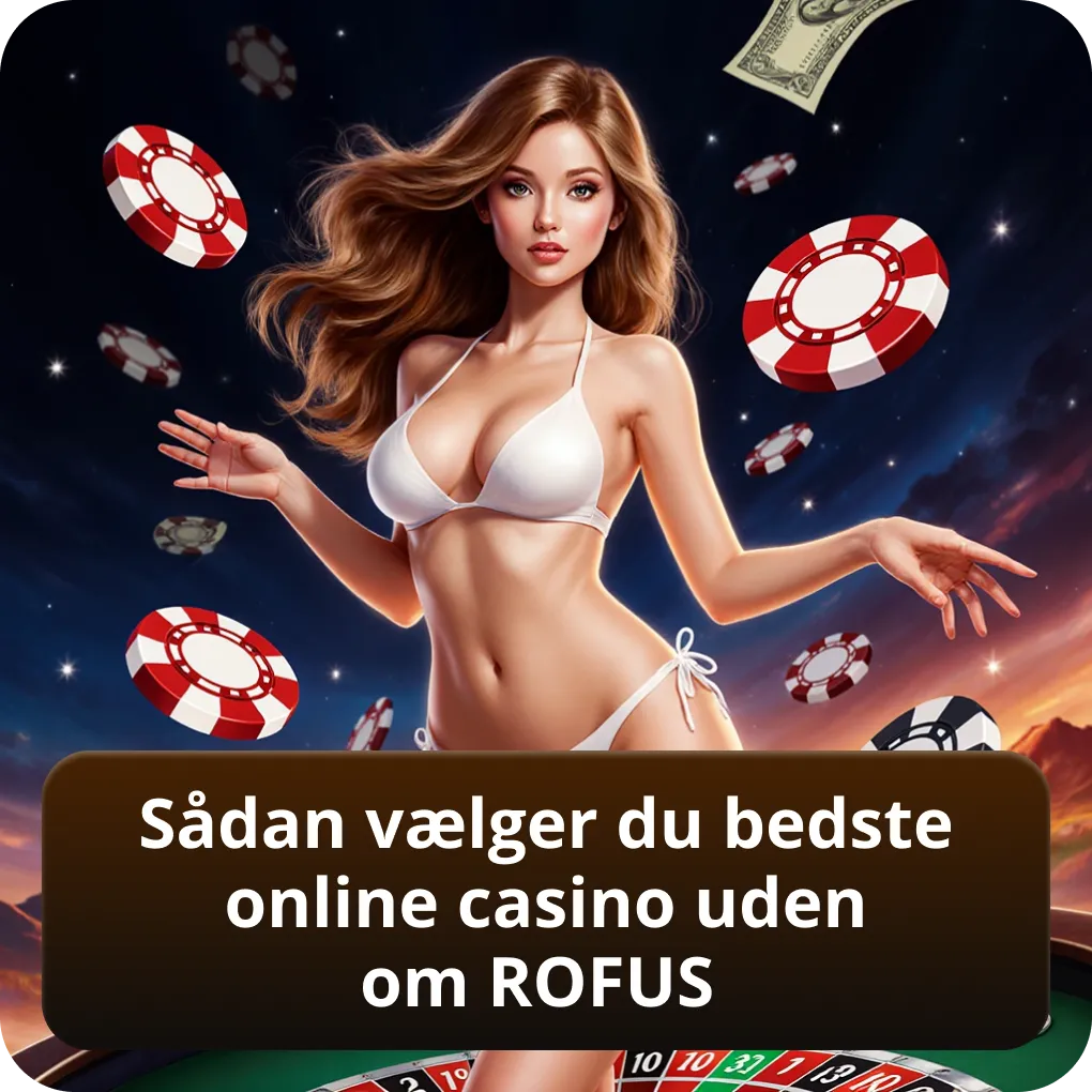Sådan vælger du bedste online casino uden om ROFUS