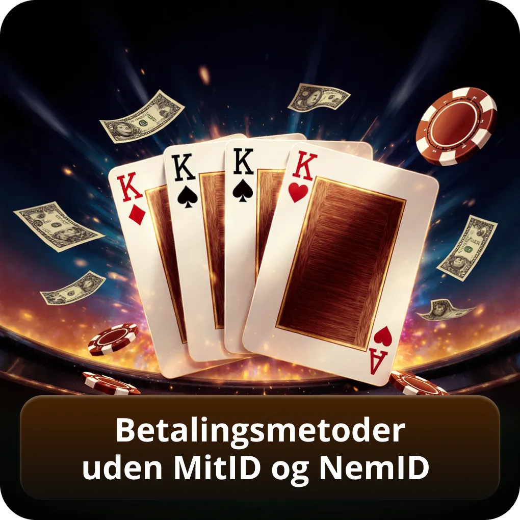 Betalingsmetoder uden MitID og NemID